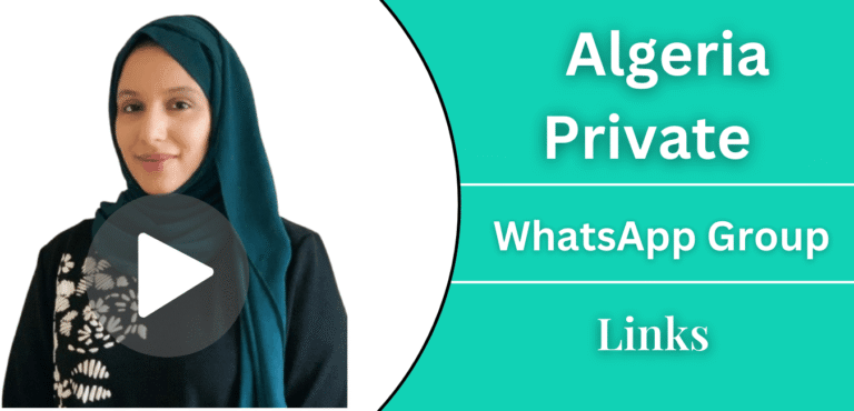 Algeria Private WhatsApp Group Links