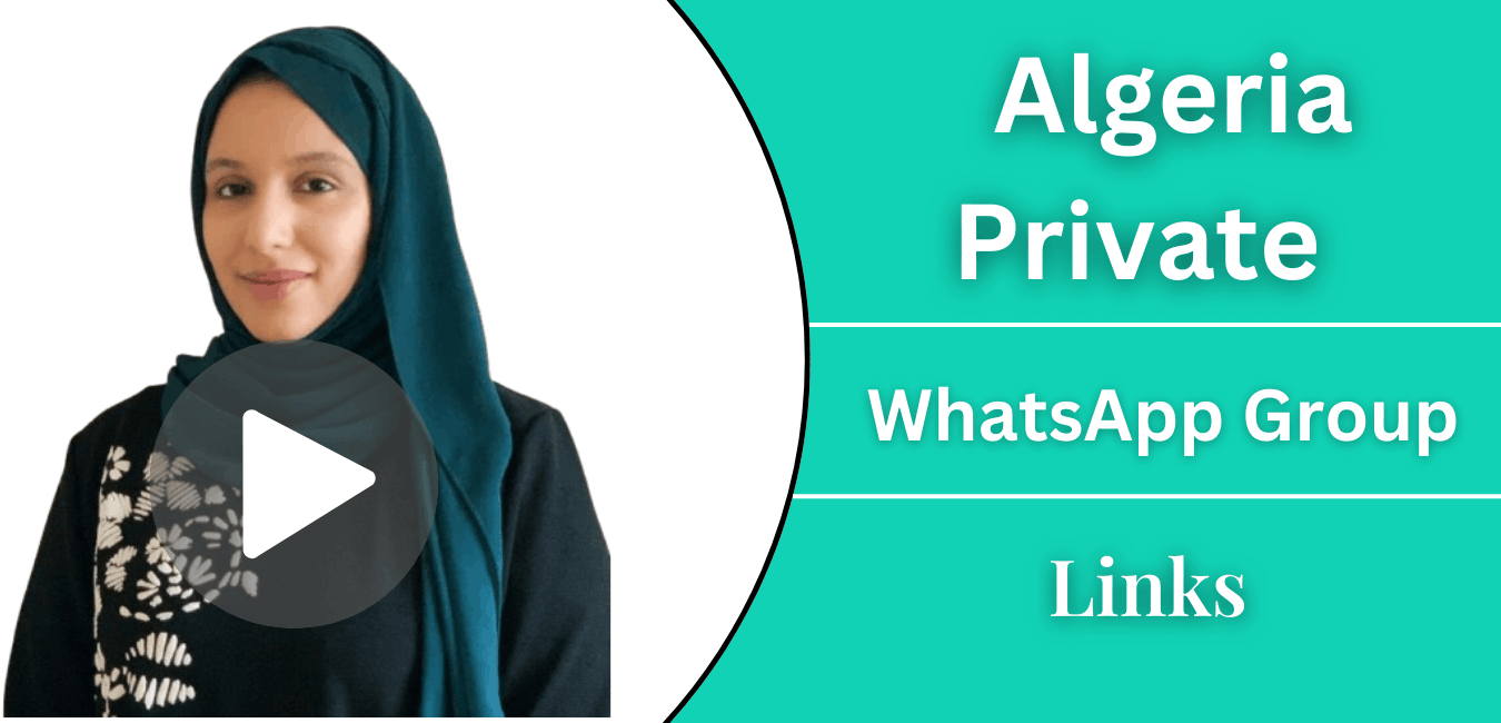 Algeria Private WhatsApp Group Links